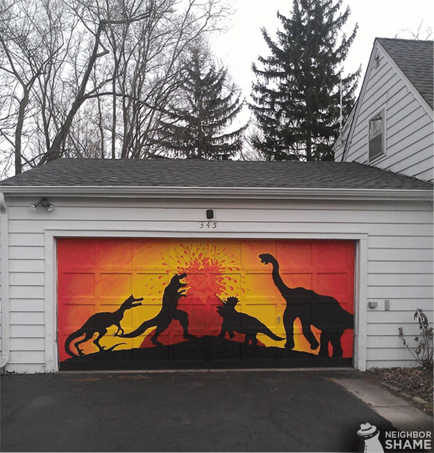 Dinosaur-Garage