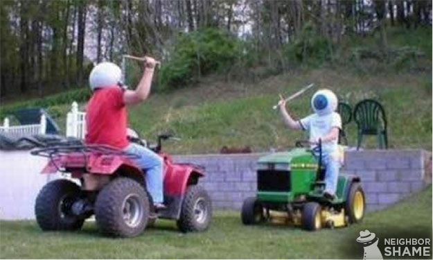 Tractor-Jousting