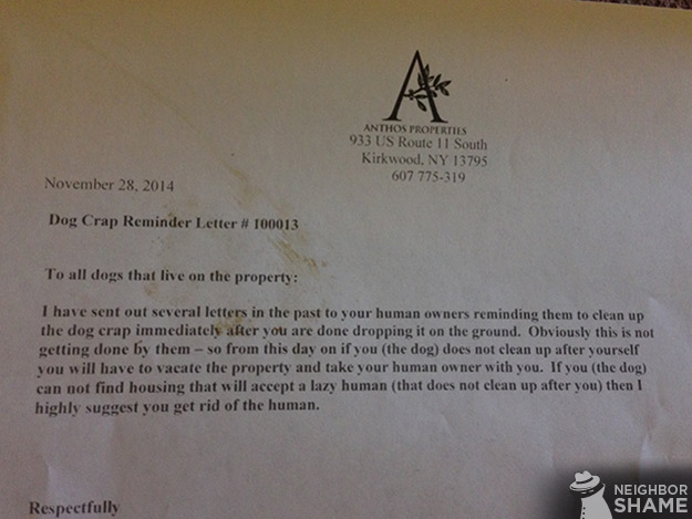 dog-crap-reminder-letter